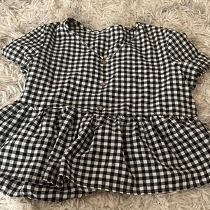 Target gingham top